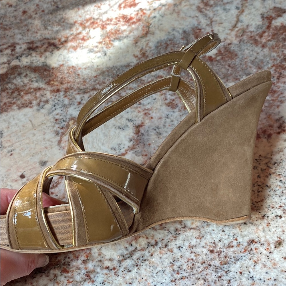 NIB Alejandro Ingelmo Wedge Sandals in size 6 - Picture 9 of 12